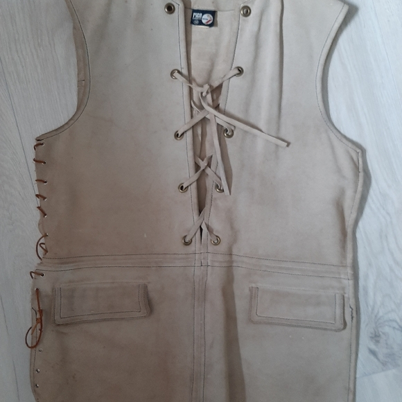 rice Other - Vintage rice sports wear leather vest